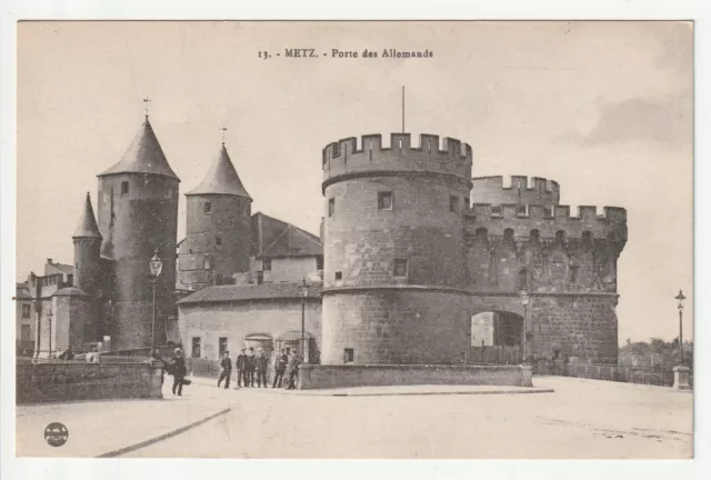 METZ - Moselle - CPA 57 - The doors - Gate of the Germans view No. 1