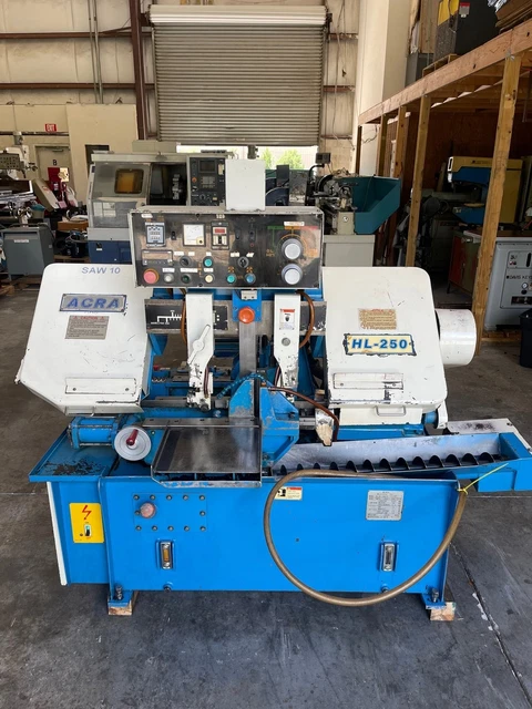 ACRA # HL-250 AUTOMATIC Horizontal Band Saw 2005’ #GMT-3454 ACRA # HL-250 AUTOMATIC Horizontal Band Saw 2005’ #GMT-3454