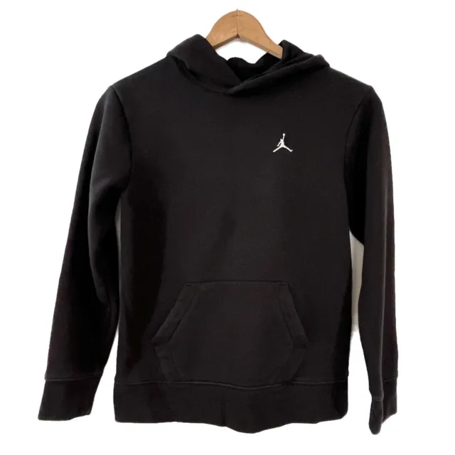 Air Jordan Nike Black Hoodie Pullover Large 12/14 Youth