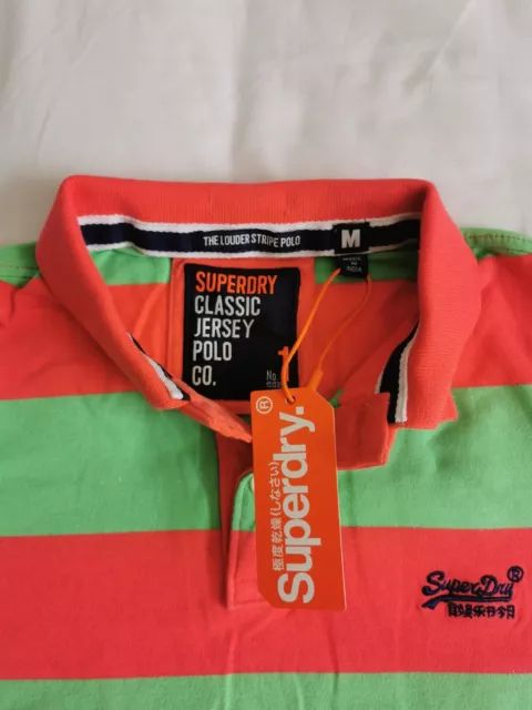 Neues Polo Shirt Louder von Superdry Gr. M 2