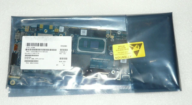 Carte Mère Dell Latitude 7320 I5-1145G7 16 Go RAM *POUR PIÈCES* - LA-K371P Rev. 2.0, Ventilateur Inclus