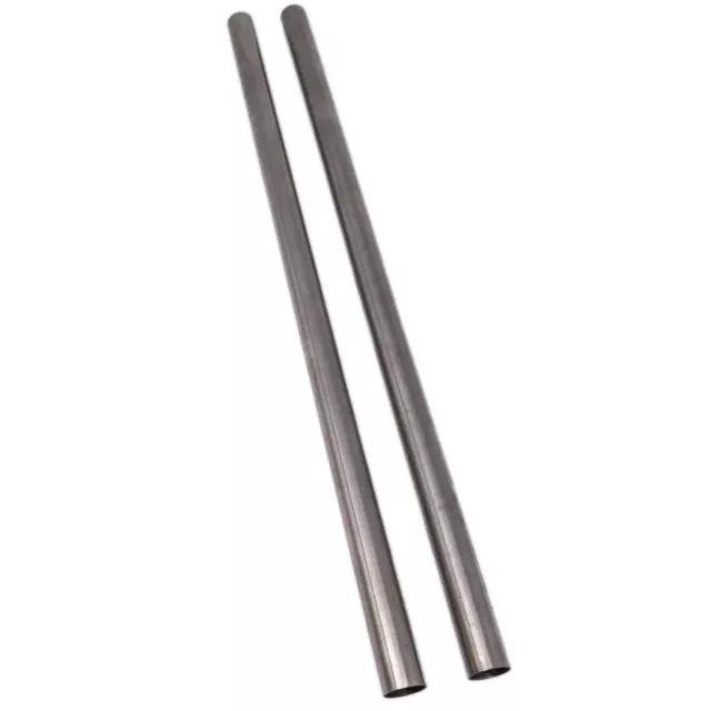 US Stock 2pcs OD 10mm ID 9mm Length 250mm 304 Stainless Steel Capillary Tube