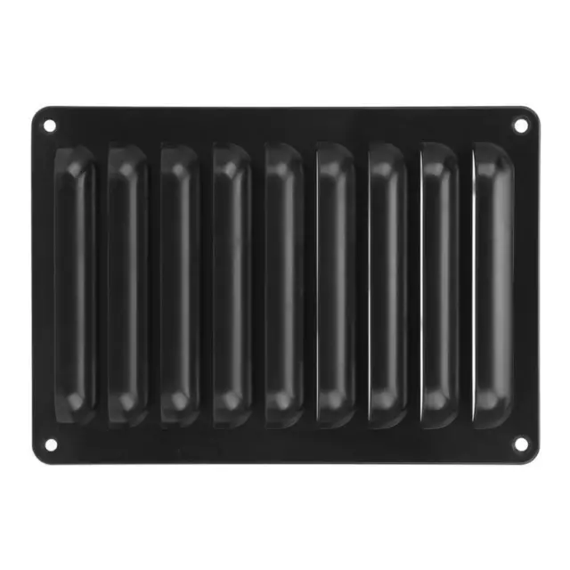 Premium Black Air Outlet Panel for RV Front Grille - Durable  Stylish