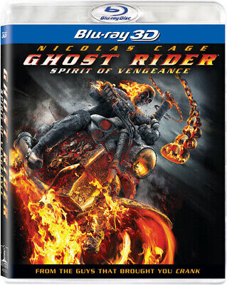 Ghost Rider Spirit of Vengeance [New Blu-ray 3D] With Blu-Ray, UV/HD Digital C