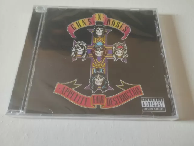 Cd Guns N' Roses " Appetite For Destruction " Neuf Scelle 2018