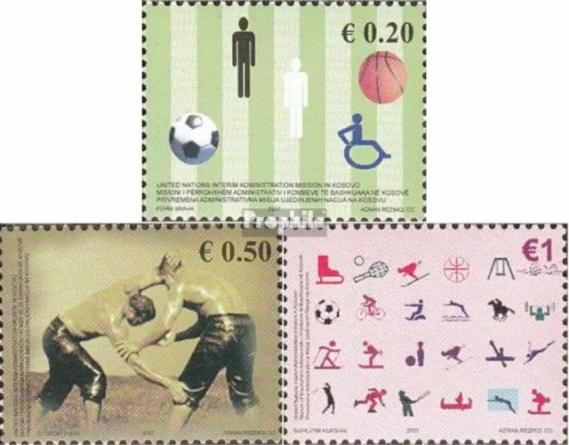 kosovo (UN-Administration) 83-85 mint never hinged mnh 2007 Sports