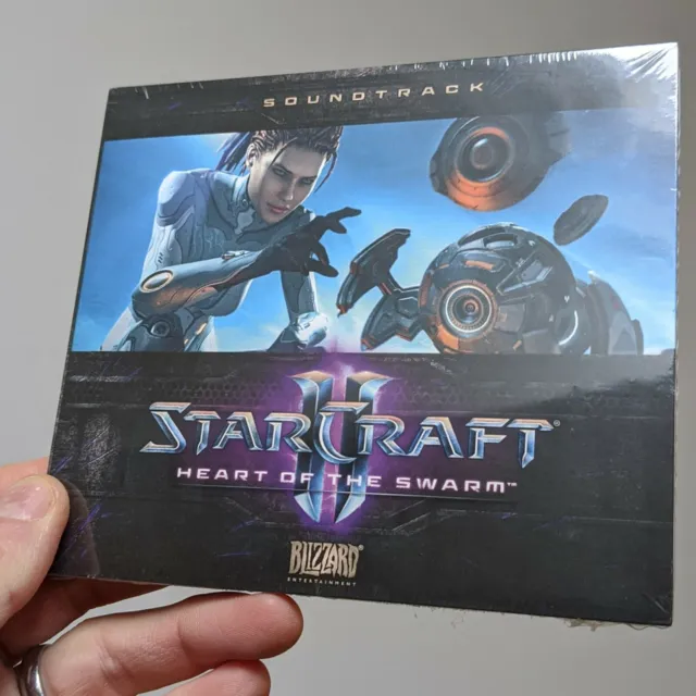 STARCRAFT 2 Soundtrack CD "Heart of the Swarm" Blizzard *SEALED/NEW* Star Craft