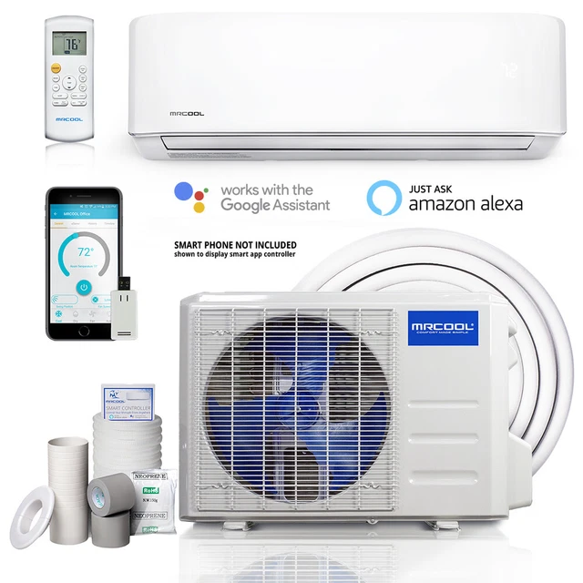 Advantage 3rd Gen 12000 BTU 1 Ton Ductless Mini Split Air Conditioner