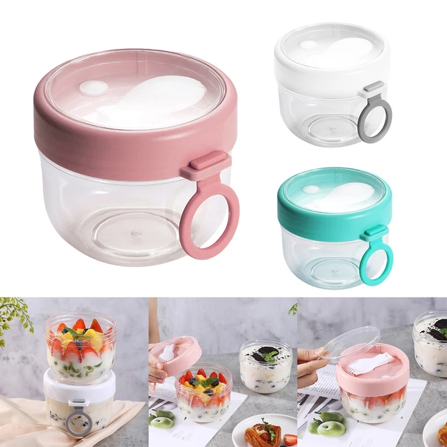 Tasse à yaourt pratique avec couvercle anti-fuite pour garder vos aliments frai