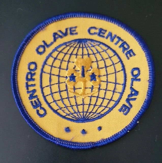 GIRL GUIDE / Girlguiding Olave Centre Badge/ patch - J £2.50 - PicClick UK