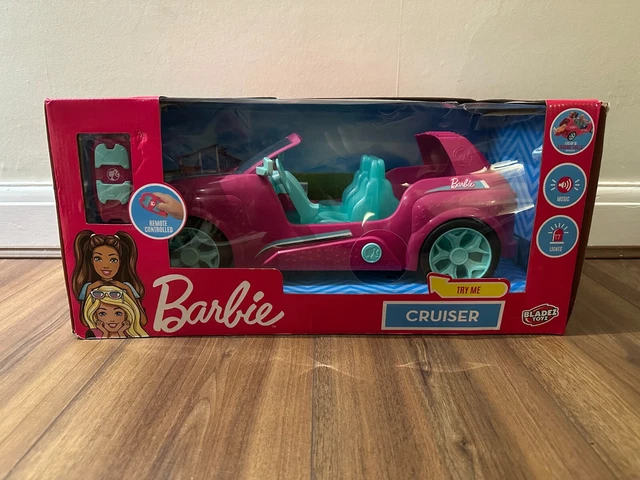 BARBIE PINK RC Remote Controlled Cruiser SUV Sounds Car Toy UK up to 4 Dolls £37.99 - PicClick UK