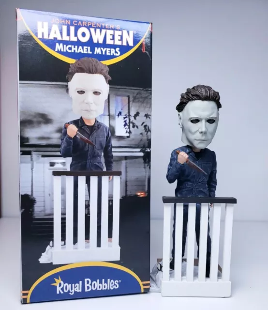 Halloween Michael Myers Bobblehead RARE 1978 John Carpenter’s ROYAL BOBBLES New
