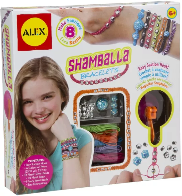 Alex DIY Wear Shamballa Bracelets Kids Art and Craft Activity