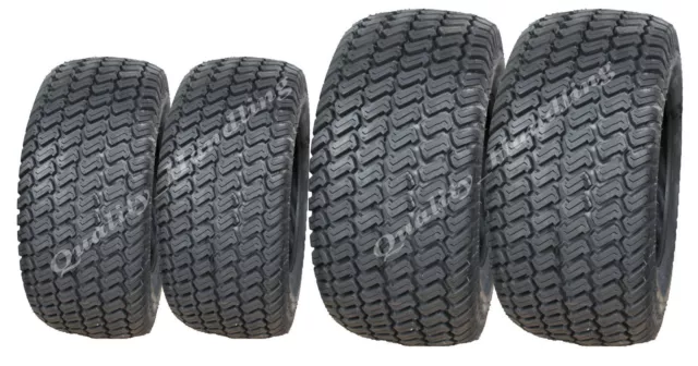 ENSEMBLE DE 4 pneus pour tondeuse autoportée 2 - 20x10.00-8 et 2