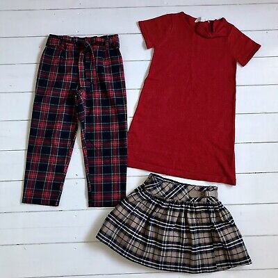 Age 6-8 Years Tartan Outfits