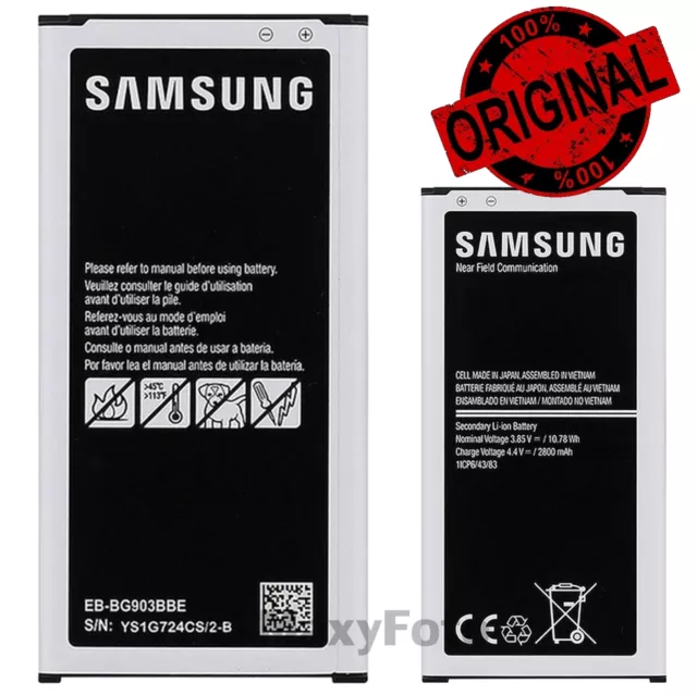 SAMSUNG BATTERIA ORIGINALE EB-BG903BBE PILA RICAMBIO GALAXY S5 NEO G903F 2800mAh