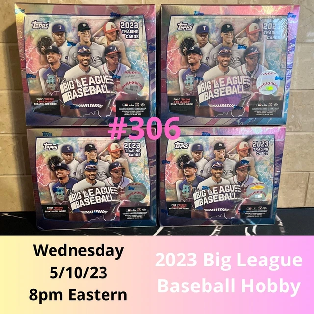 LOS ANGELES ANGELS 2023 Big League Baseball 4 Hobby Box Break 306 4