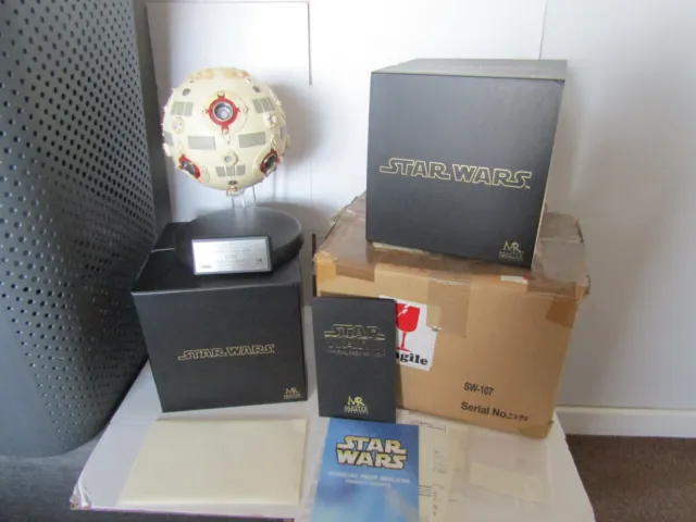 Star Wars Master Replicas SW-107 Jedi Training Remote Ball  Rare Ltd Ed 295/2500