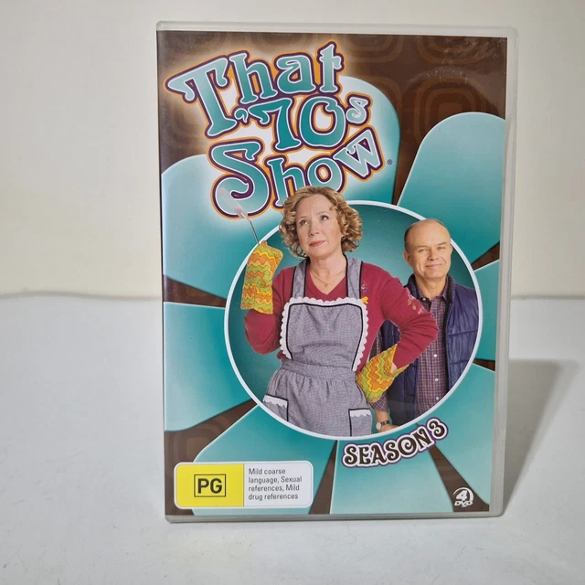 That 70's show (2000)  Season  3 DVD Ashton Kutcher Good Fast Free Post