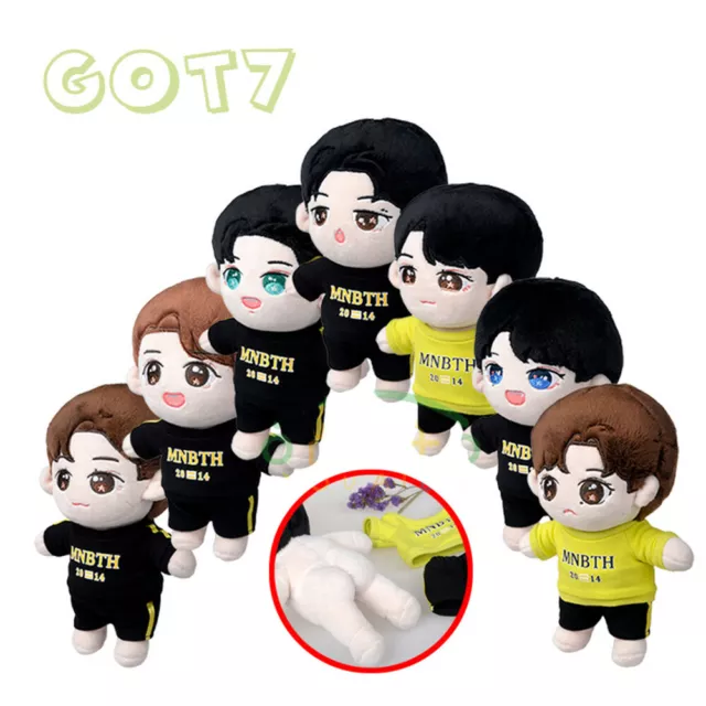 KPOP GOT7 YoungJae BamBam Mark YuGyeom JB Jackson JinYoung 20cm Plush Doll Toy