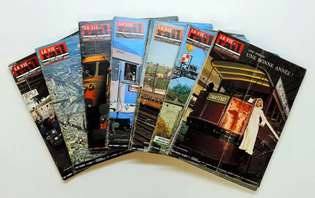 La Vie du Rail - Jahrgang 1973 vollständig Hefte 1374 bis 1423 - 1973