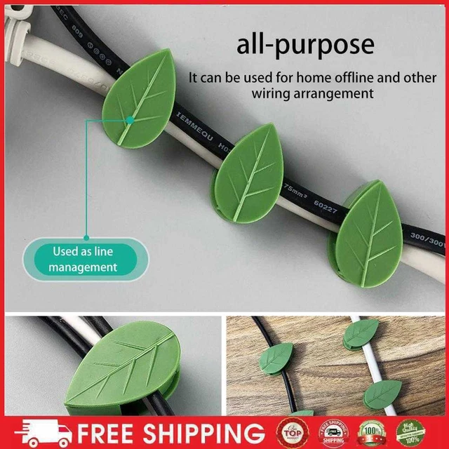 Invisible Bracket Fixed Buckle Leaf Clips Plant Climbing Holder Cable Organizers