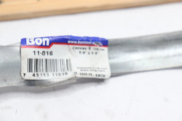 Bon Gauge "S" Style Convex Jointer Steel 5/8" 11-816