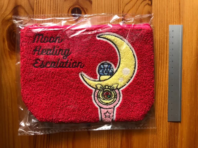 Sailor Moon Museum 2022 Limited Original Embroidery Make-Up Bag Free Shipping