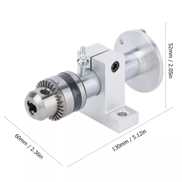 For Mini Lathe Live Center With Chuck Revolving Hardware DIY Tool Accessories