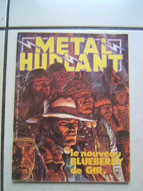 Metal Hurlant / Numeros  38  / Couv  Gir