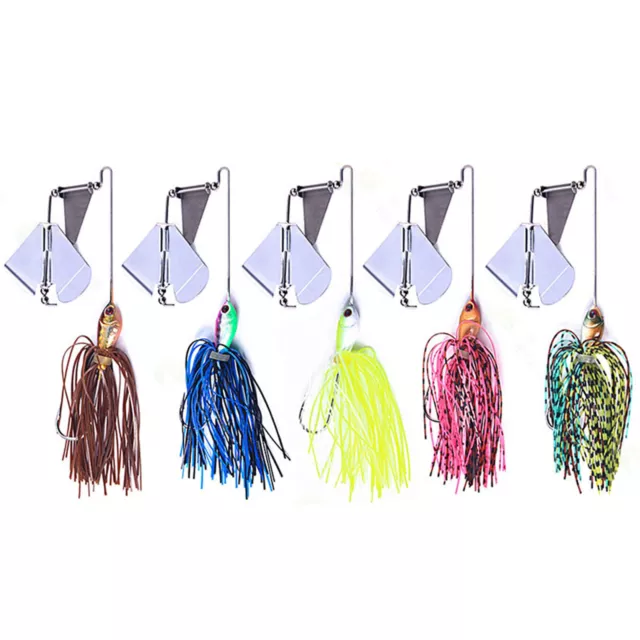 Fishing Lure Metal Spinner Bait Bass Tackle Crankbait Spoon Trout Bass Equipment