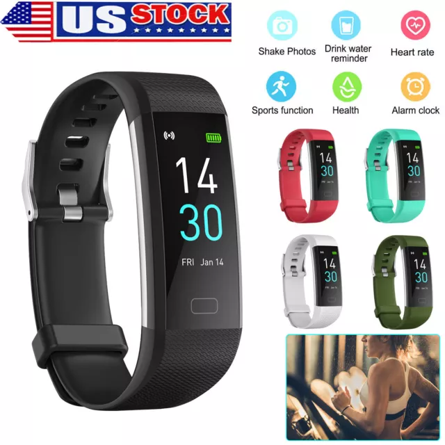 Fitness Tracker Smart Watch Bracelet Wristband Fitbit Style Activity Monitor NEW