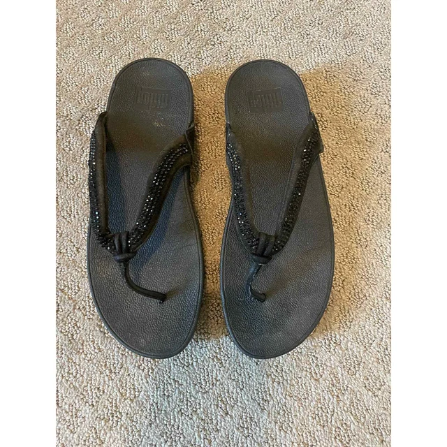 FitFlop Crystal Swirl, size 8 3