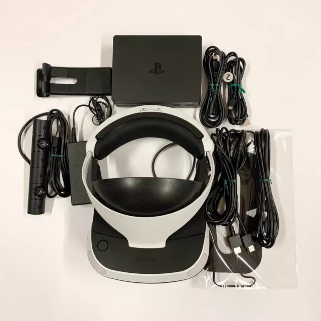 Sony PlayStation VR pour PS4 PS VR PSVR CUH-ZVR 2 Casque Blanc Testé Japon F/S