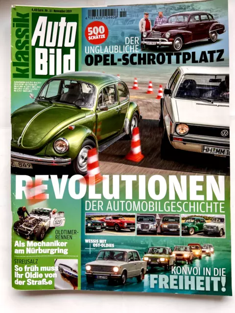 Auto Bild klassik 11/2019 (Nov. 2019), guter Zustand!