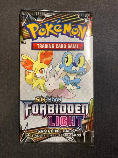 Forbidden Light Sampling Booster Pack Pokemon card UK/US Exclusive Mint frm box