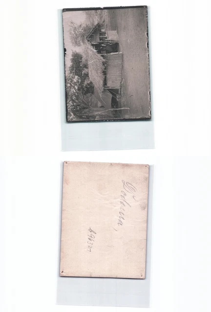 (b96321)   Deutschostafrika Foto Hütte in Dodoma, Nachlass von Rudolf Wolff