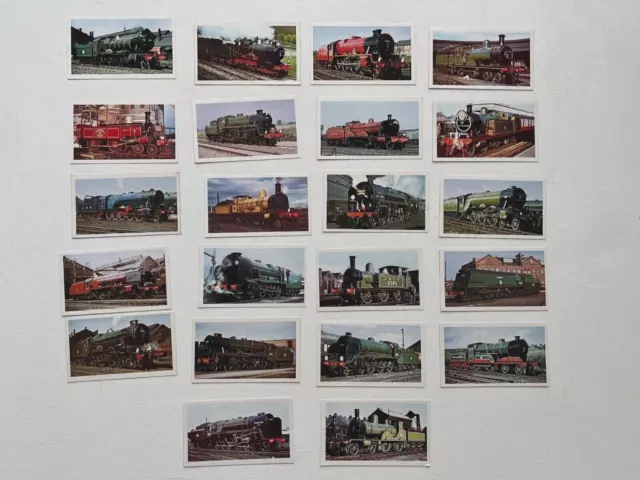 John Player Cigarette Cards 1976 Golden Age of Steam Trains