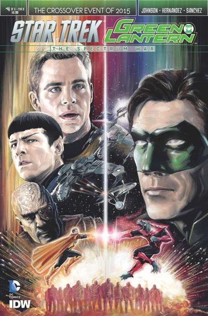 Star Trek/Green Lantern #4B VF/NM; IDW | we combine shipping