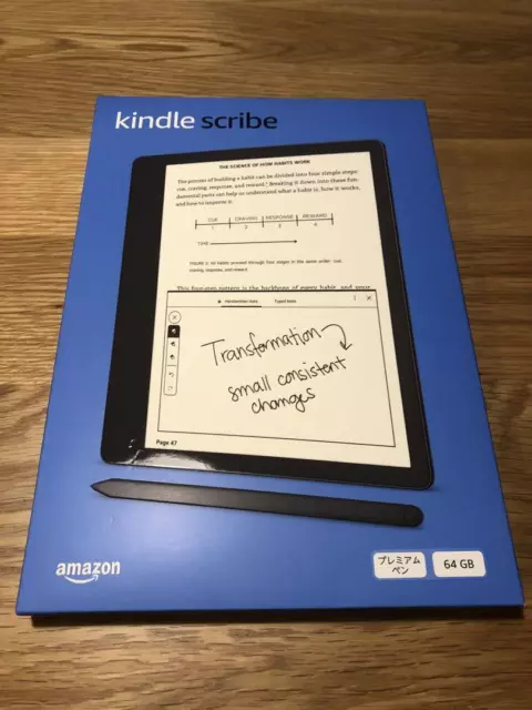 Amazon Kindle Scribe 10.2In 64GB With Premium Pen Reading Writing Input Function