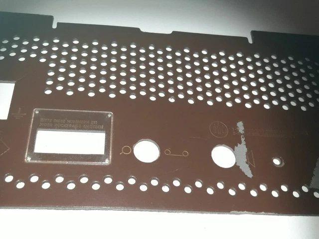 Rückwand Für Philips Dampfbügelstation GC6704 GC6720 GC6730 GC6740 - Passgenaues Ersatzteil