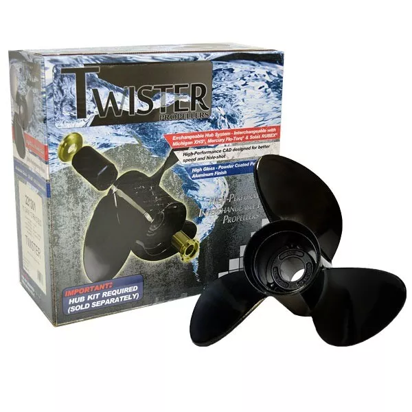 Michigan Wheel Boat Propeller 221301 | RH 11 3/4 x 13 P Mercury Yamaha