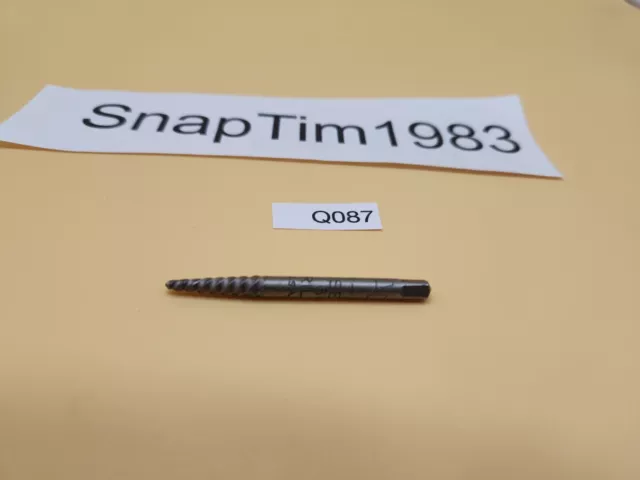 MAC  EX-2 7/64" Drill Size Carbon Steel Sandblast Finish Screw Extractor