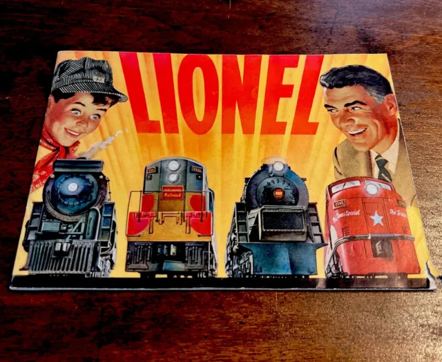 Vintage Lionel Postwar 1954 O Gauge Mod Railroad Toy Train Catalog Union Pacific