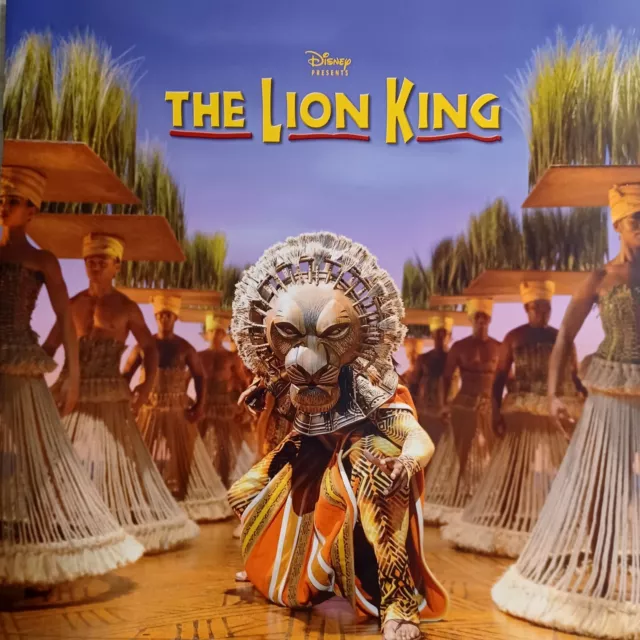 Disney The Lion King Broadway Play Program Souvenir Musical Scene Book