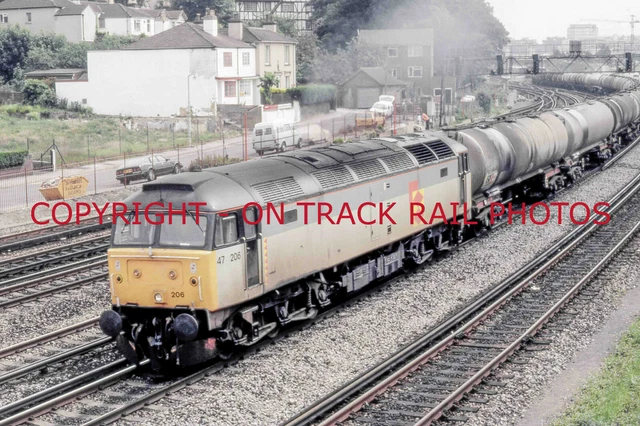 UK RAILWAY PHOTOGRAPH Of Class 47 47206 Rm47-2702 £1.70 - PicClick UK