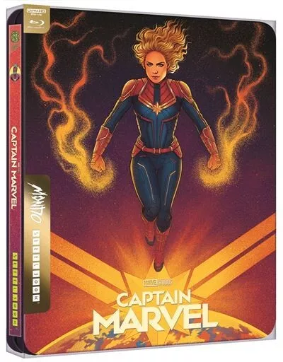 Captain Marvel (4K UHD + Blu-ray Steelbook) Mondo - Neuf - Français
