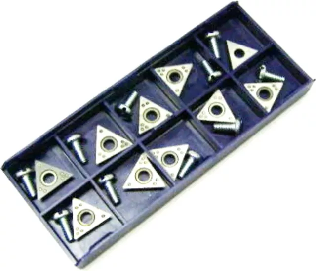 10 Positive Rake AccuTurn 433796 Carbide Brake Lathe Bits Cutters