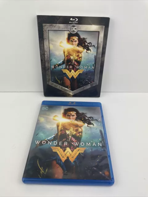 Wonder Woman Blu-ray + DVD + Limited Edition Slipcover 2-Disc Set DC Movie