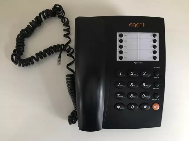 Agent 1000 Téléphone Combiné, Analogique 2 Câble